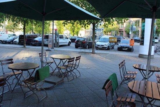 the coffee shop